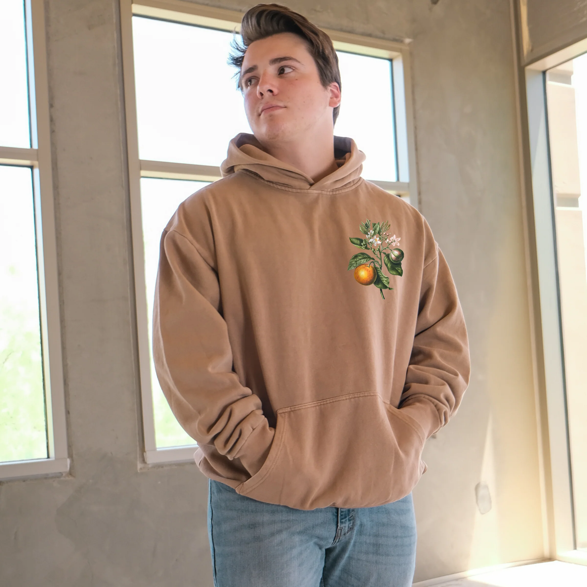 Bear Good Fruit Pullover Hoodie - Image 3